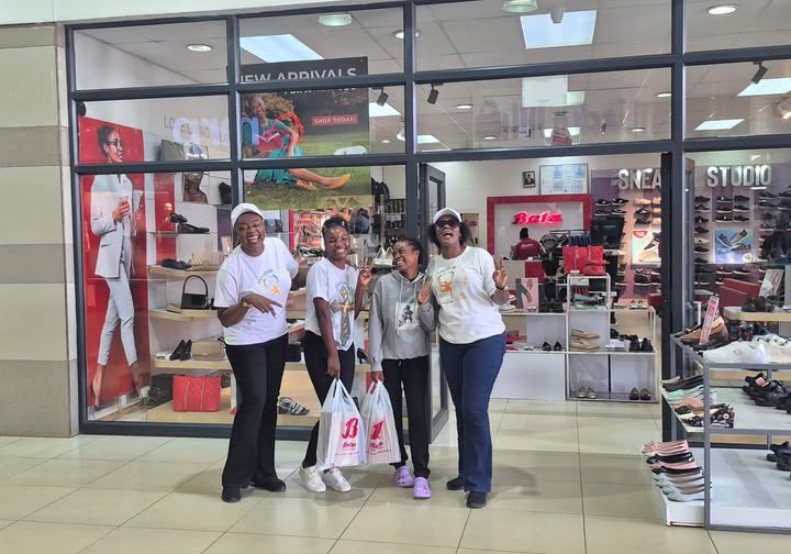 Shoe Shopping for Sponsored Grade 12 Graduates